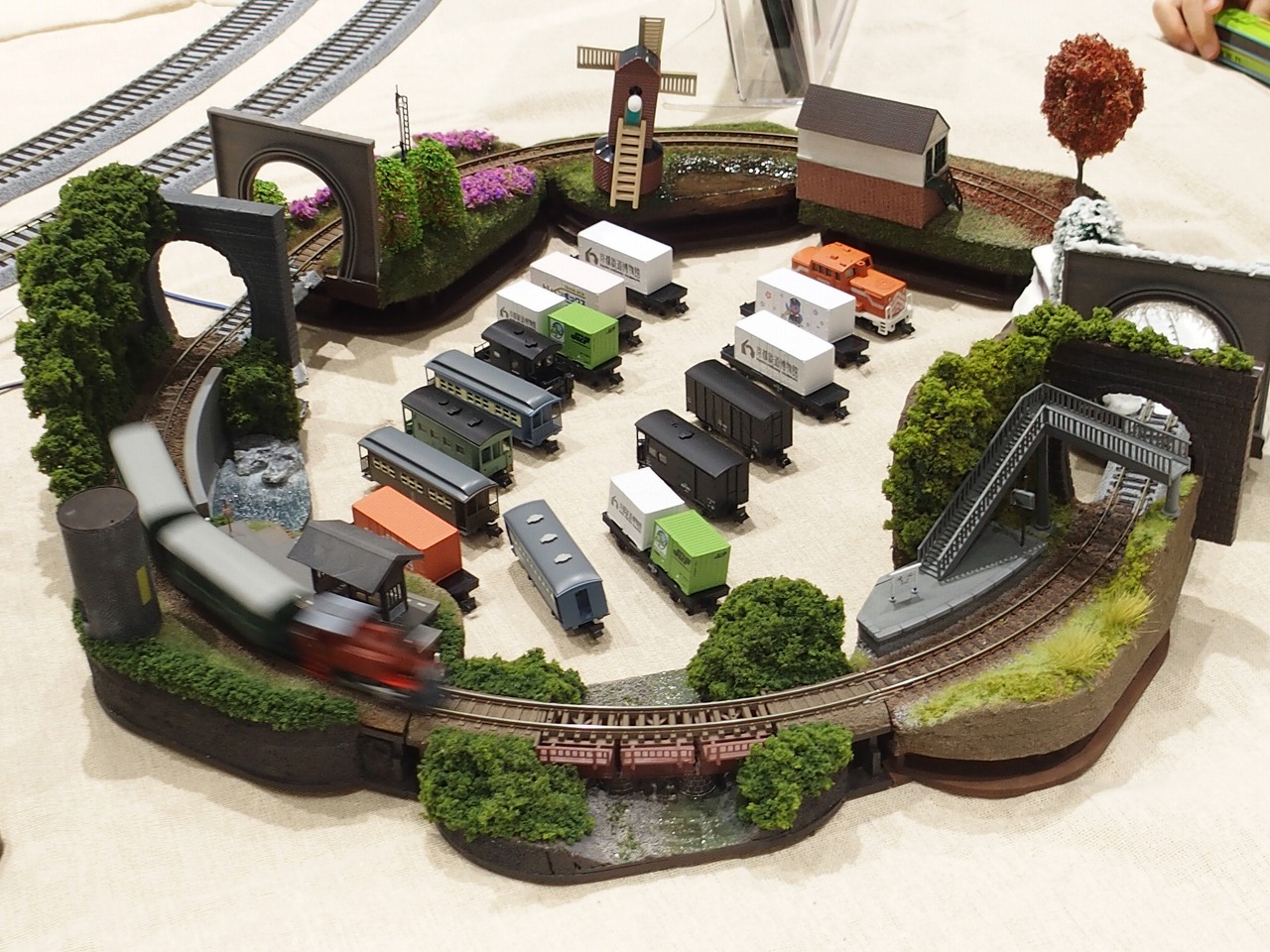 NゲージミニコンパクトジオラマレイアウトKATO TOMIX 完成品
