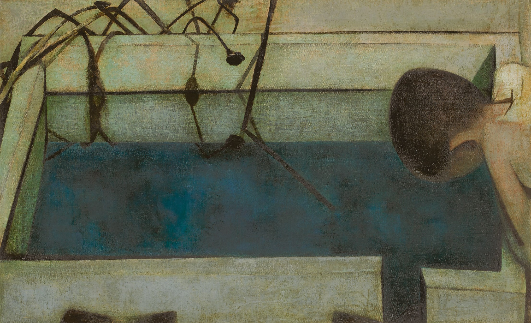 香月泰男 リトグラフ 第一回日本芸術大賞 香月泰男 リトグラフ 第一