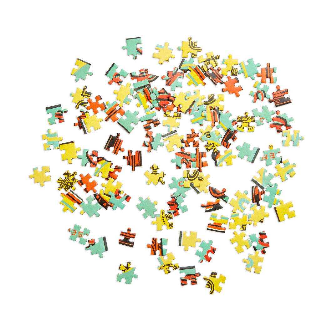 Andy Warhol ミニ シェイプ パズル キャンベルスープ缶(キャンベル