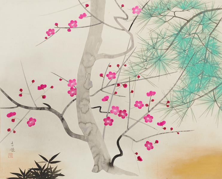 紅梅 - 東京国立近代美術館