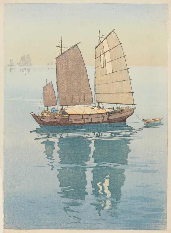 帆船 夕日 - 東京国立近代美術館