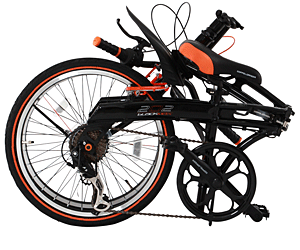 激安 アルミフレーム【ドッペルギャンガー 202 折り畳み自転車