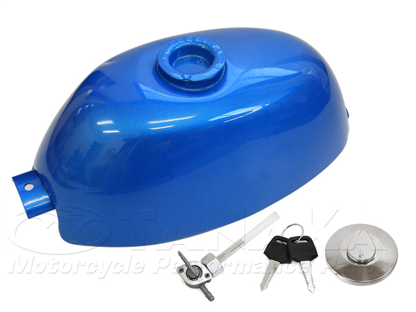 187wZ50A型モンキー用 タンク ブルー｜ モンキーパーツはバイクパーツ