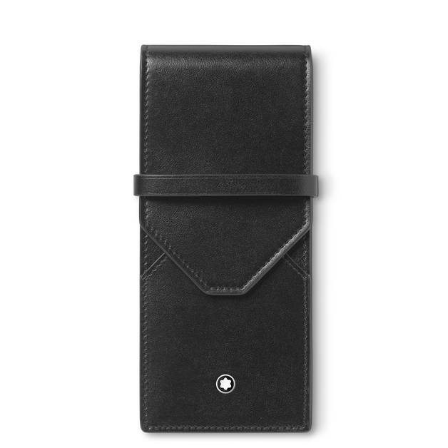 Meisterstück 3-Pen Pouch - Leather - Black - Montblanc® US