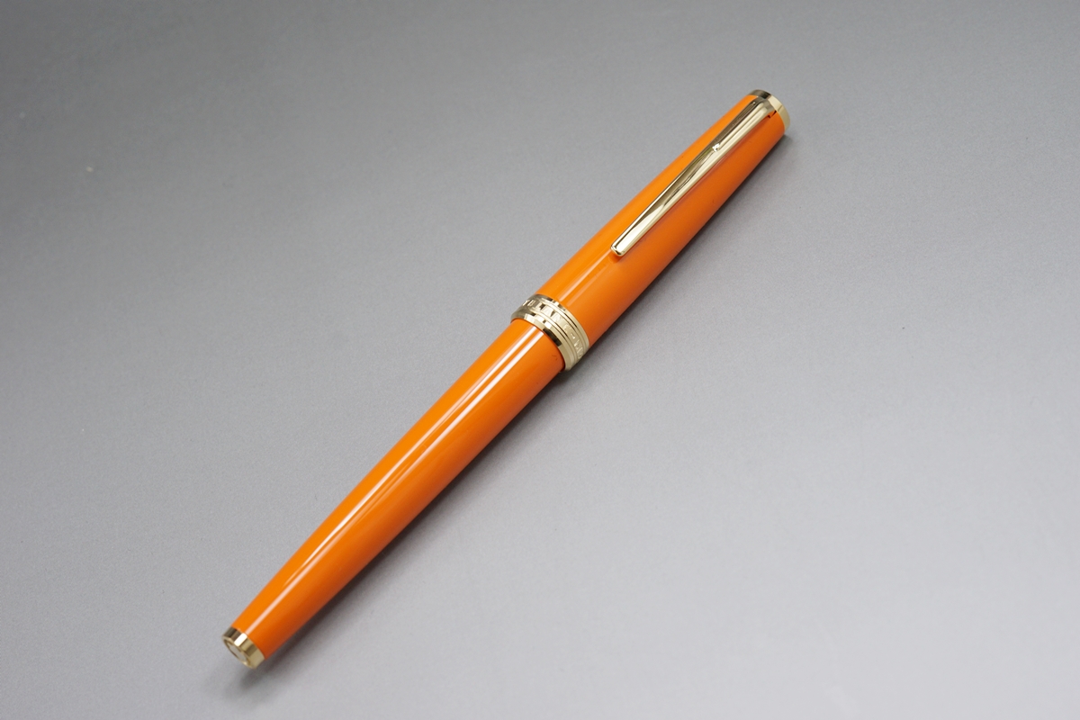 送料込み】モンブラン 万年筆 ジェネレーション イエロー オレンジ