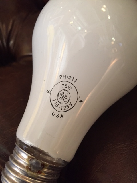 米国GE（ジェネラル・エレクトリック）社のアンティーク電球