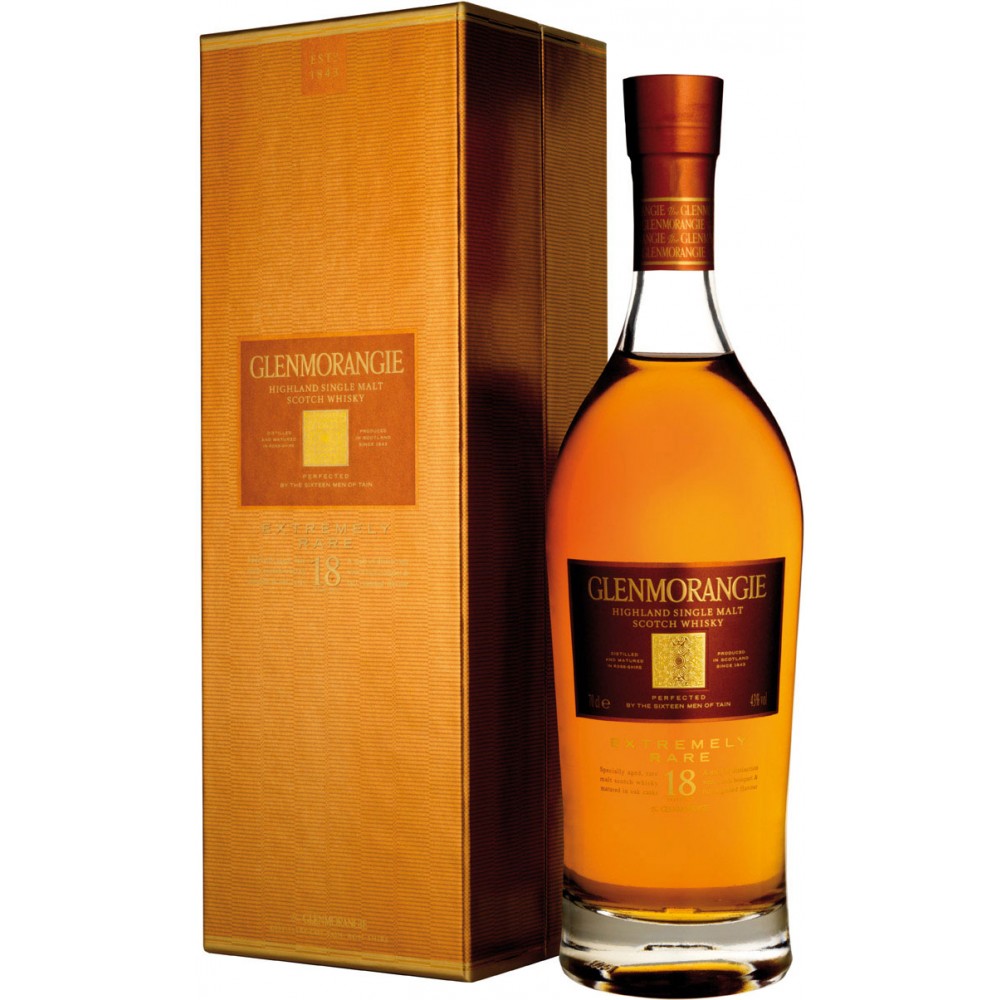 Glenmorangie 18 Year 86 Proof Scotch: Oak & Vanilla Notes