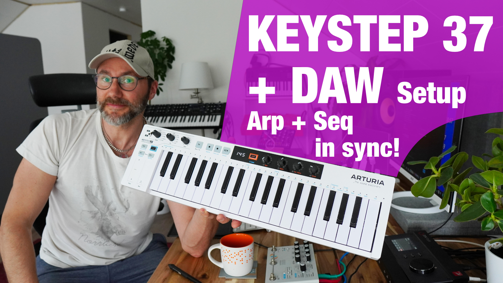 How to setup Arturia Keystep 37 with DAW sync - Morningdew Media