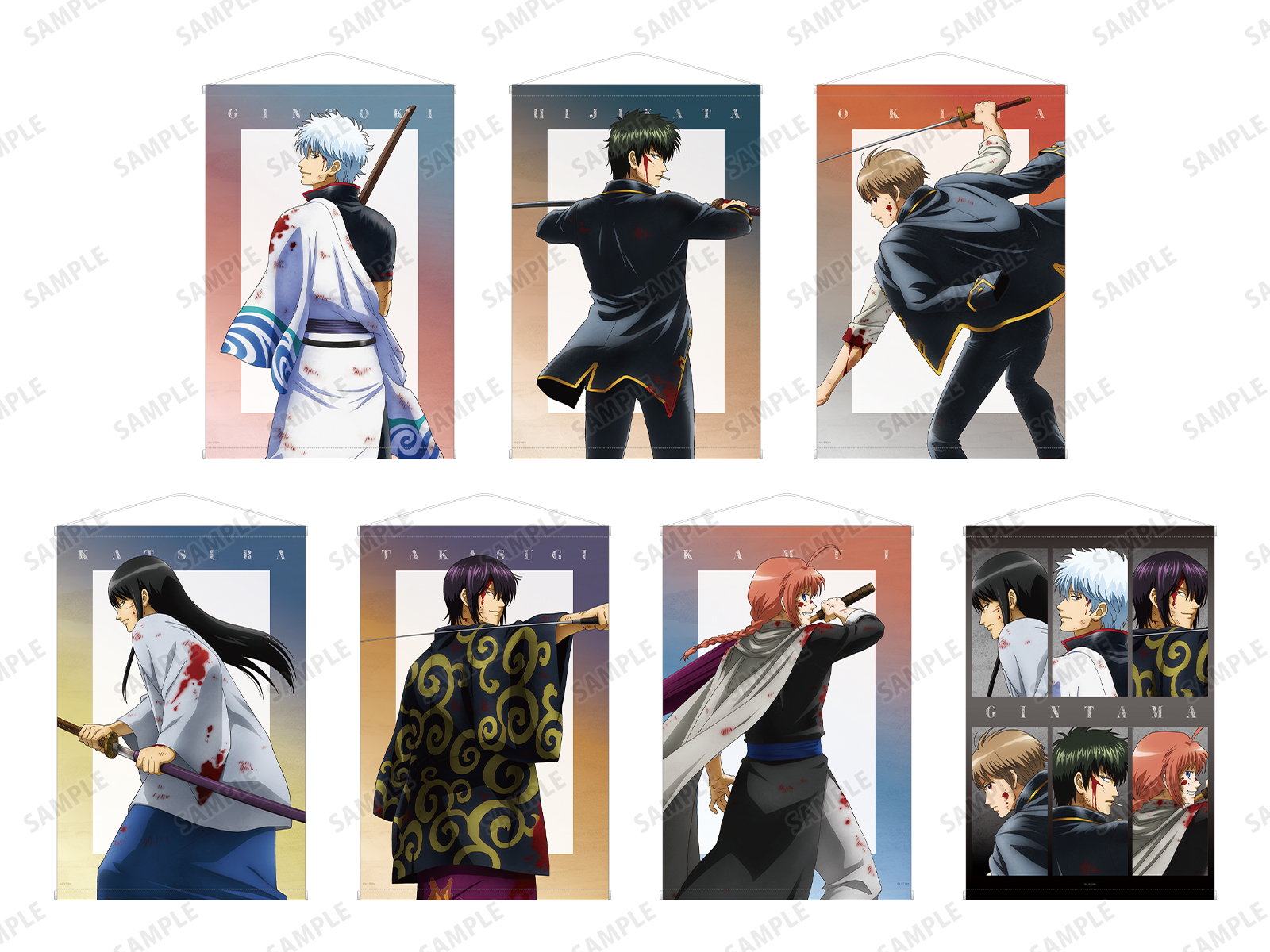 POSTER.08 銀魂 ピンナップポスター 20種類 POSTER.08 銀魂 ピンナップ