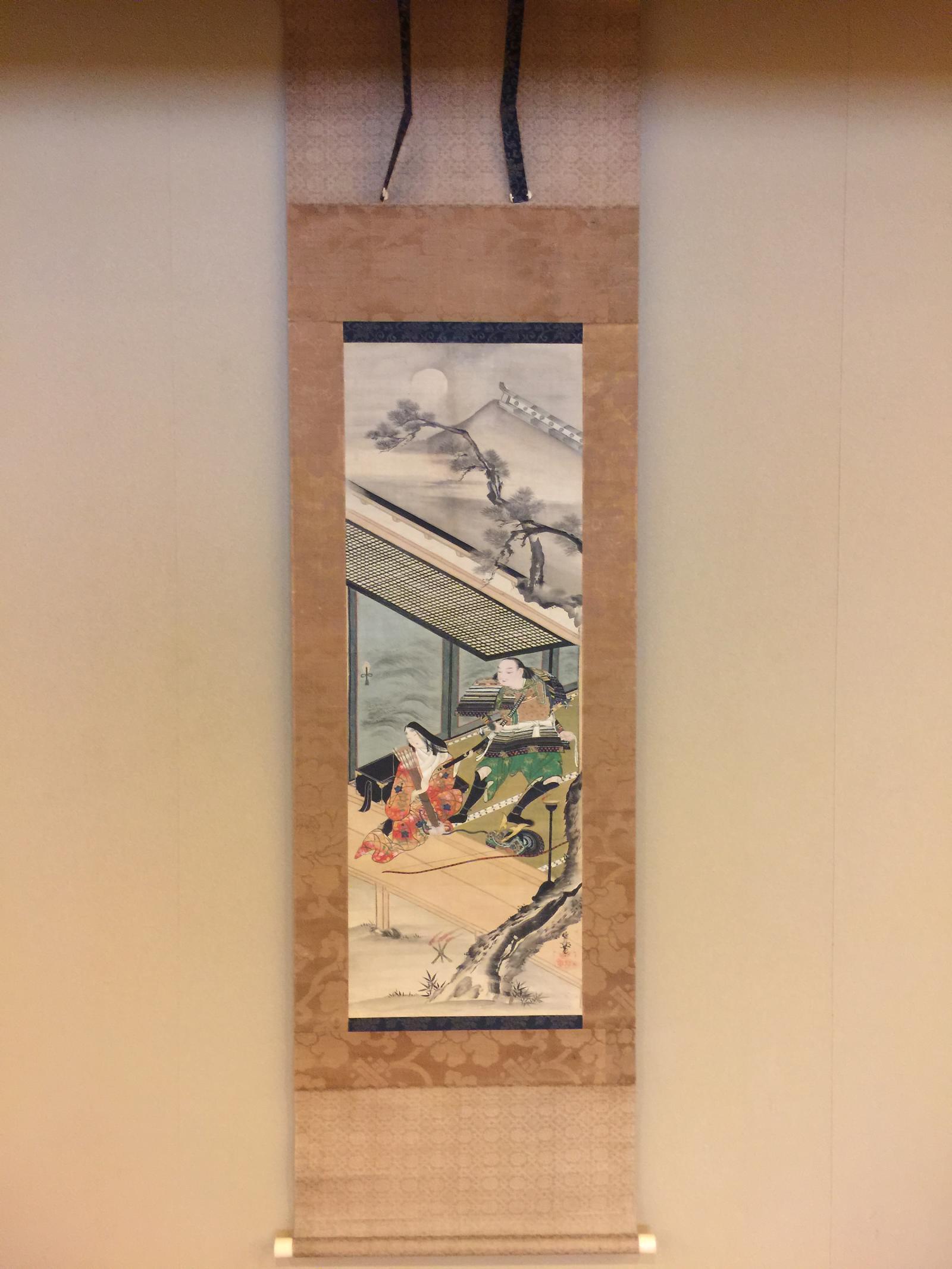 掛軸 一蕙斎人物風景双幅 掛軸 一蕙斎人物風景双幅 【公式通販】