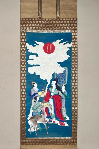 立原杏所 梨花図｜古美術・掛け軸の販売・買取・鑑定-松本松栄堂