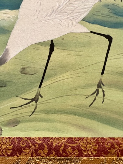 児玉希望 白鶴｜古美術・掛け軸の販売・買取・鑑定-松本松栄堂