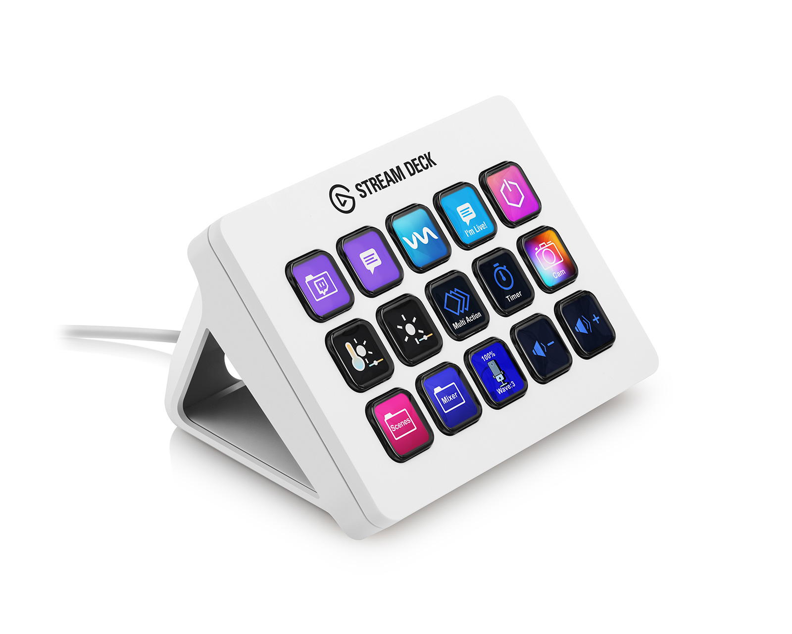 Elgato Stream Deck + ホワイト 【公式通販】