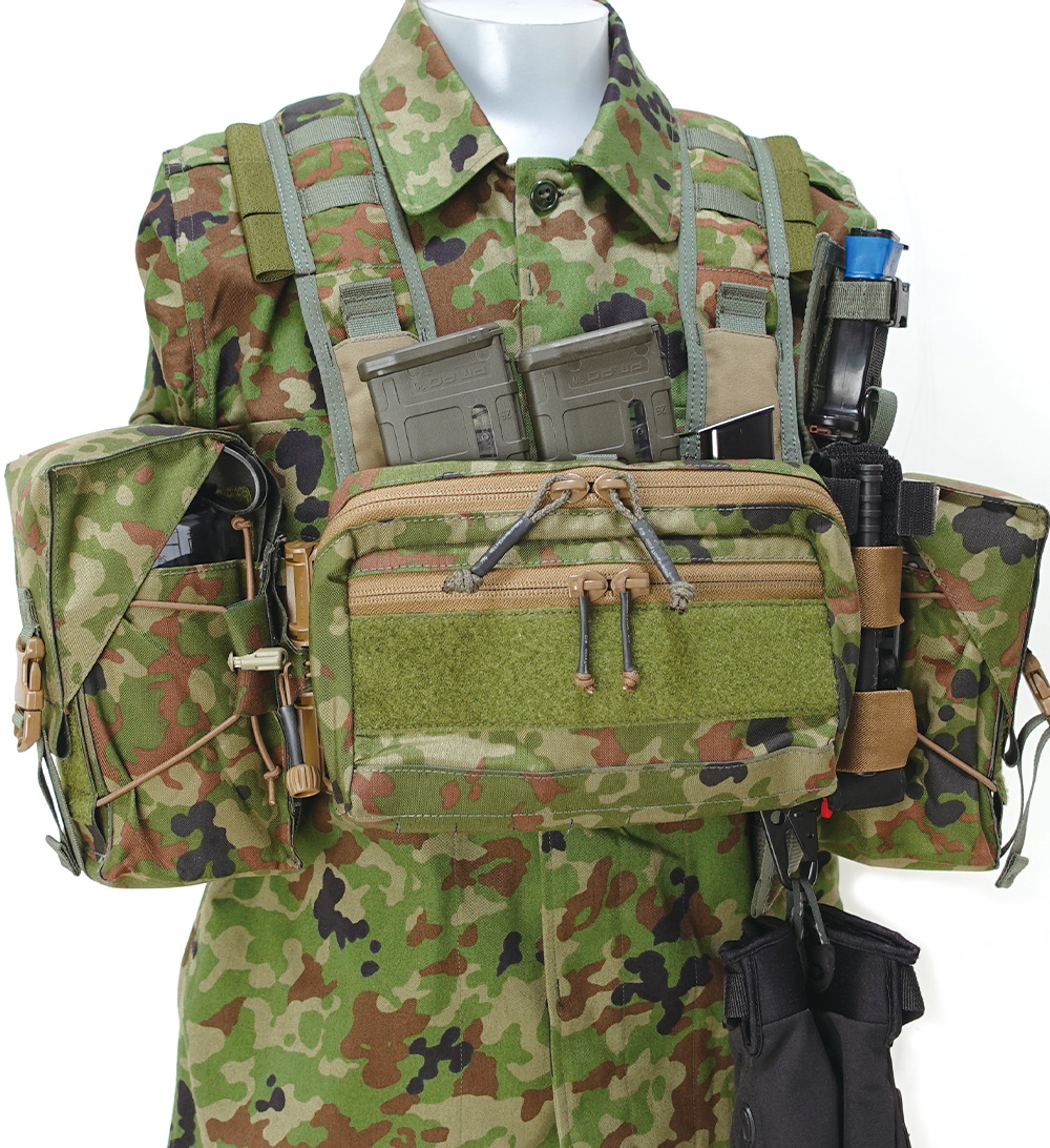 4d.t.g. MOLLE Chest Rig Type IV (チェストリグ6型 中央6列)