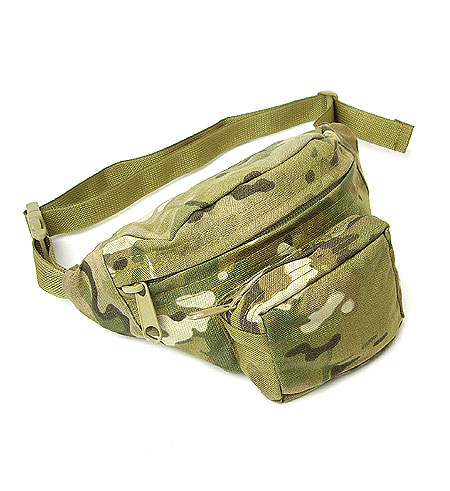 実物 CSM ファニー ポーチ カーキ CSM Tactical Gear Fanny Pack M