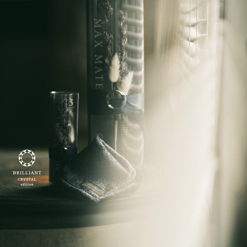 MAXMATERIAブランドのクリスタル／ブリリアントシリーズ バスタオルと