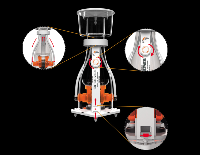 MJ-SKシリーズプロテインスキマー - Maxspect