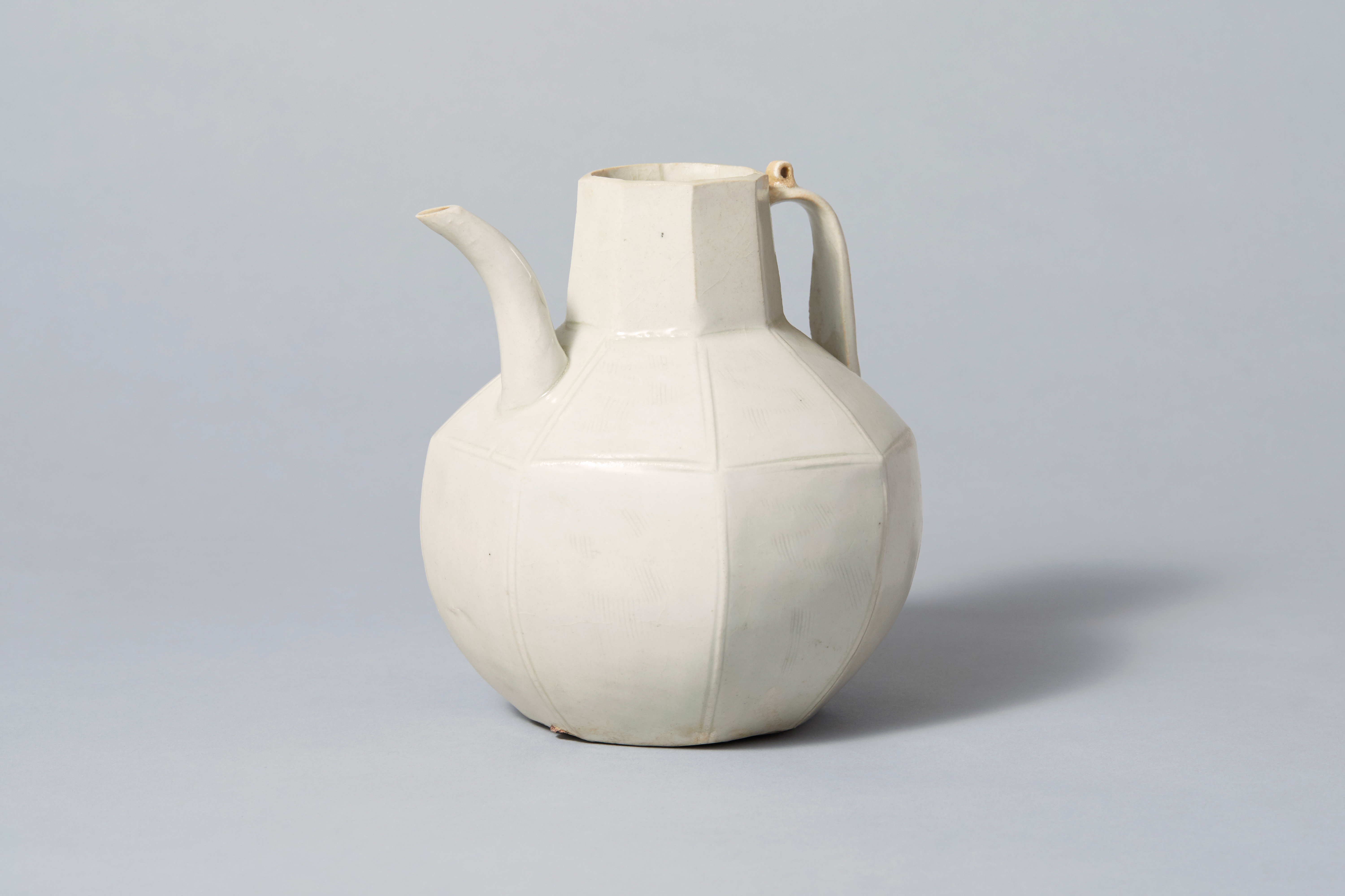 骨董品】影青釉 水注 青白磁 青白磁瓜形水注 文化遺産オンライン