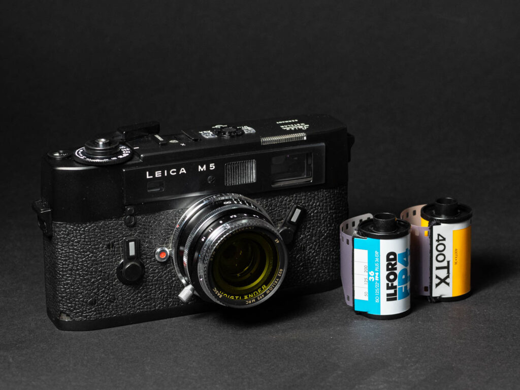 フィルムカメラ Upgraded Leica M5: Voltage changed 3Lug フィルム