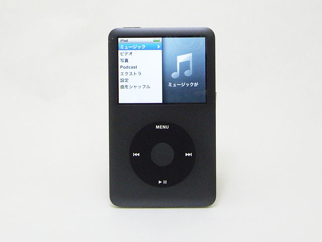iPod classic 120GB ブラック 第6.5世代 MB565J/A 通販 -Macパラダイス-
