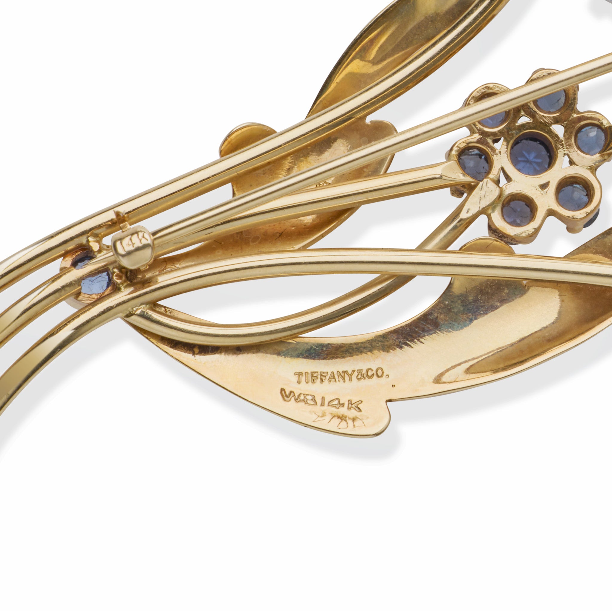 Macklowe Gallery | Retro Tiffany & Co. Moonstone and Sapphire