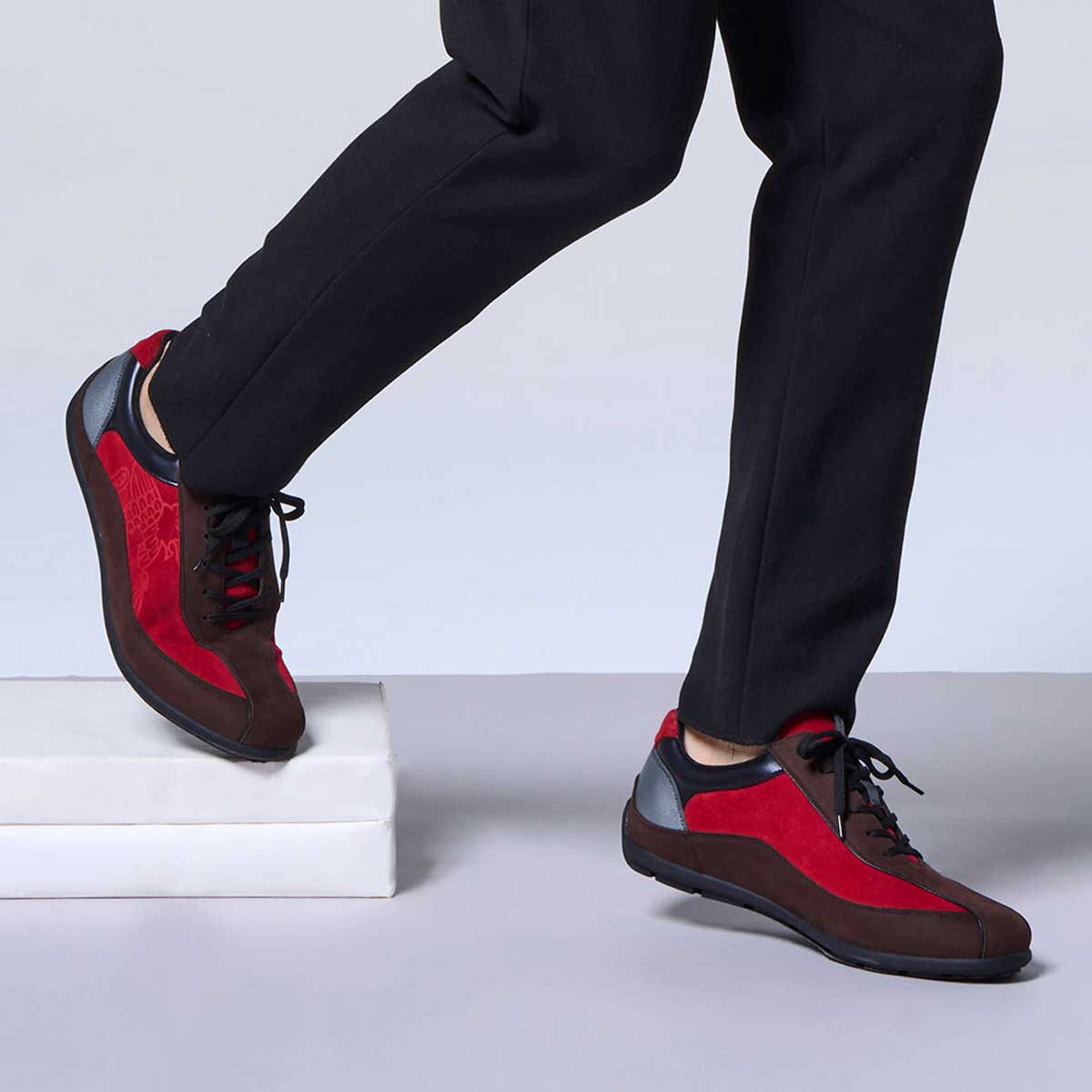 マドラス madras 特許 リカバリーメタインソール搭載 レザースニーカー