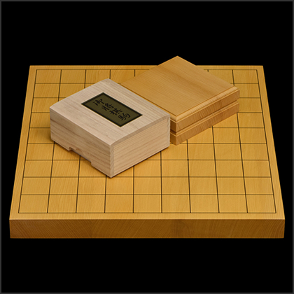 将棋盤・将棋用品 販売・通販【前川榧碁盤店】 ♢榧？ 柾目 将棋盤 箱