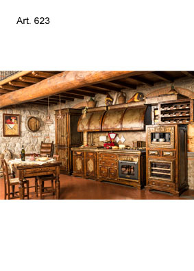 Luxury Italian Furniture and Kitchen: Country Style
