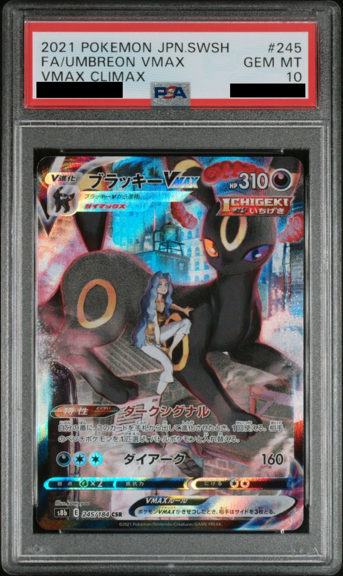PSA10】ブラッキー プラズマ団 031/051 ポケモンカード 【公式通販】