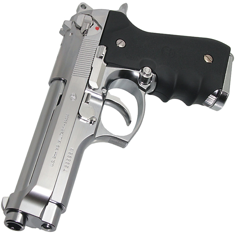 エスツーエス 固定ガスガンM9ベレッタ ステンレスシルバー S2S M92F