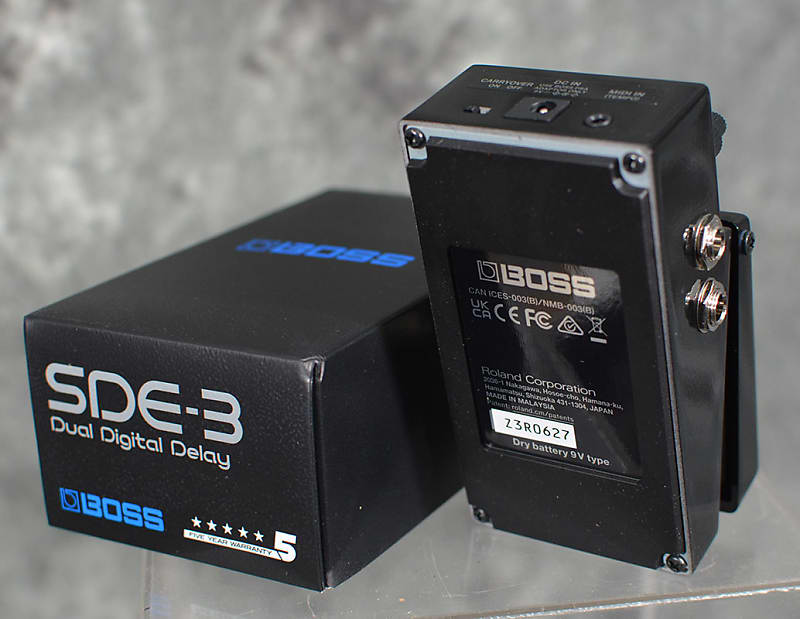 Boss SDE-3 Dual Digital Delay Pedal – Mainstagemusic