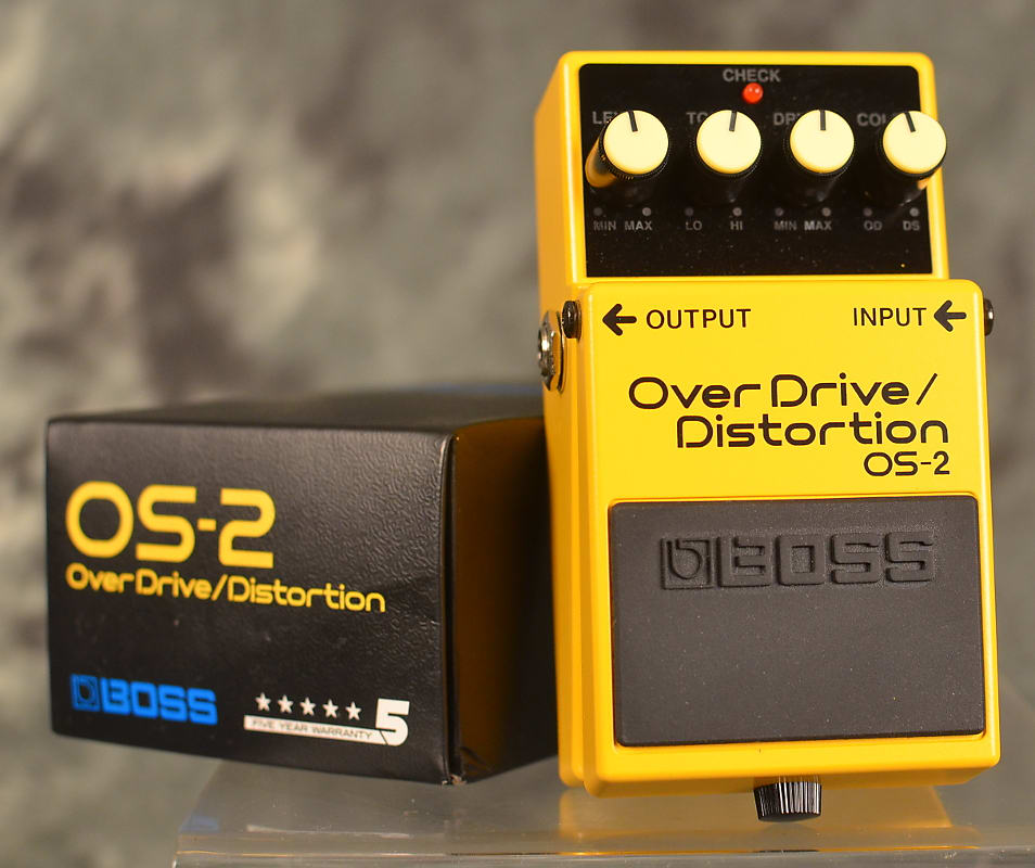 ギター BOSS OS-2 Over Drive / Distortion BOSS OS-2 Overdrive