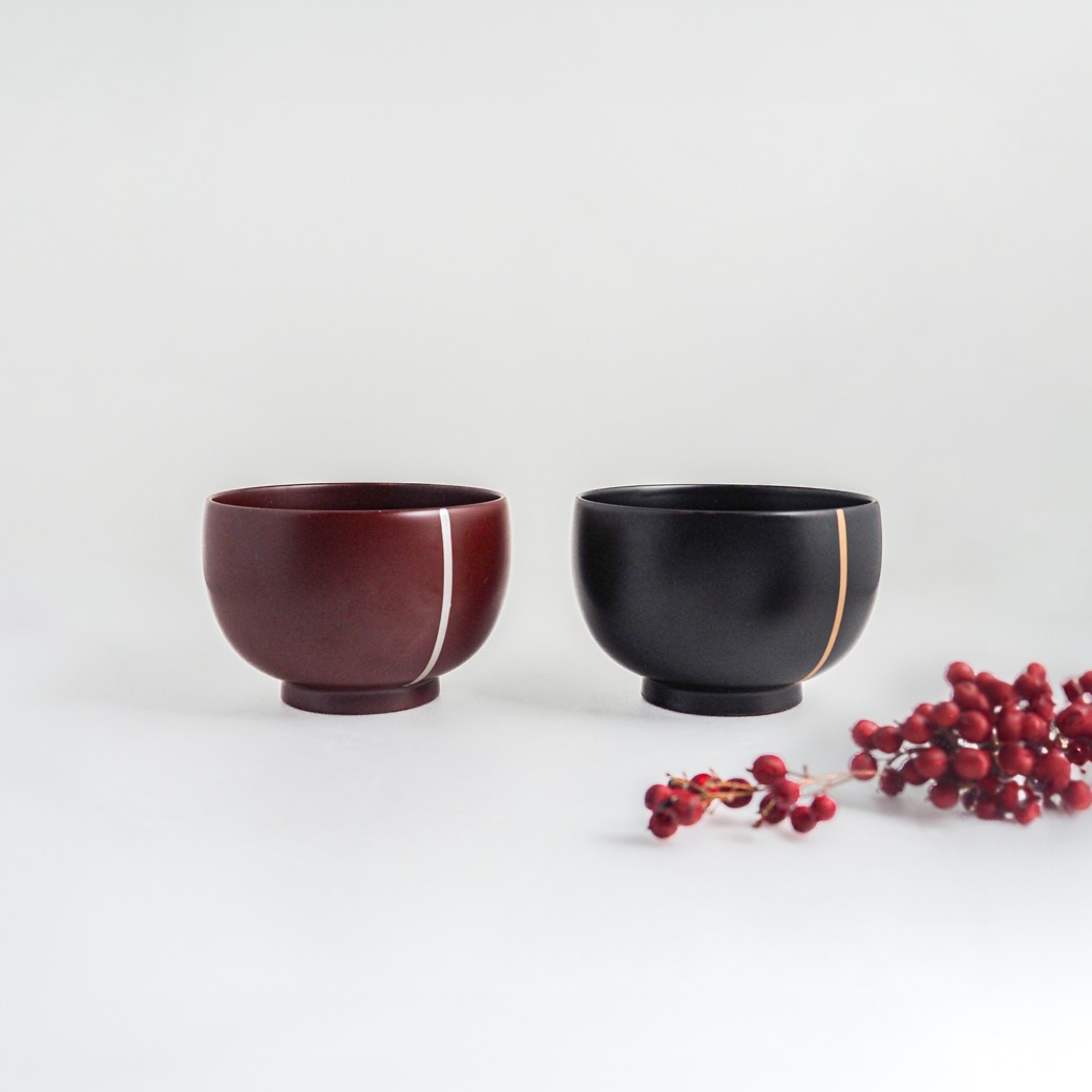 食洗機対応】漆椀2個セット / luxury colors line / ギフトボックス
