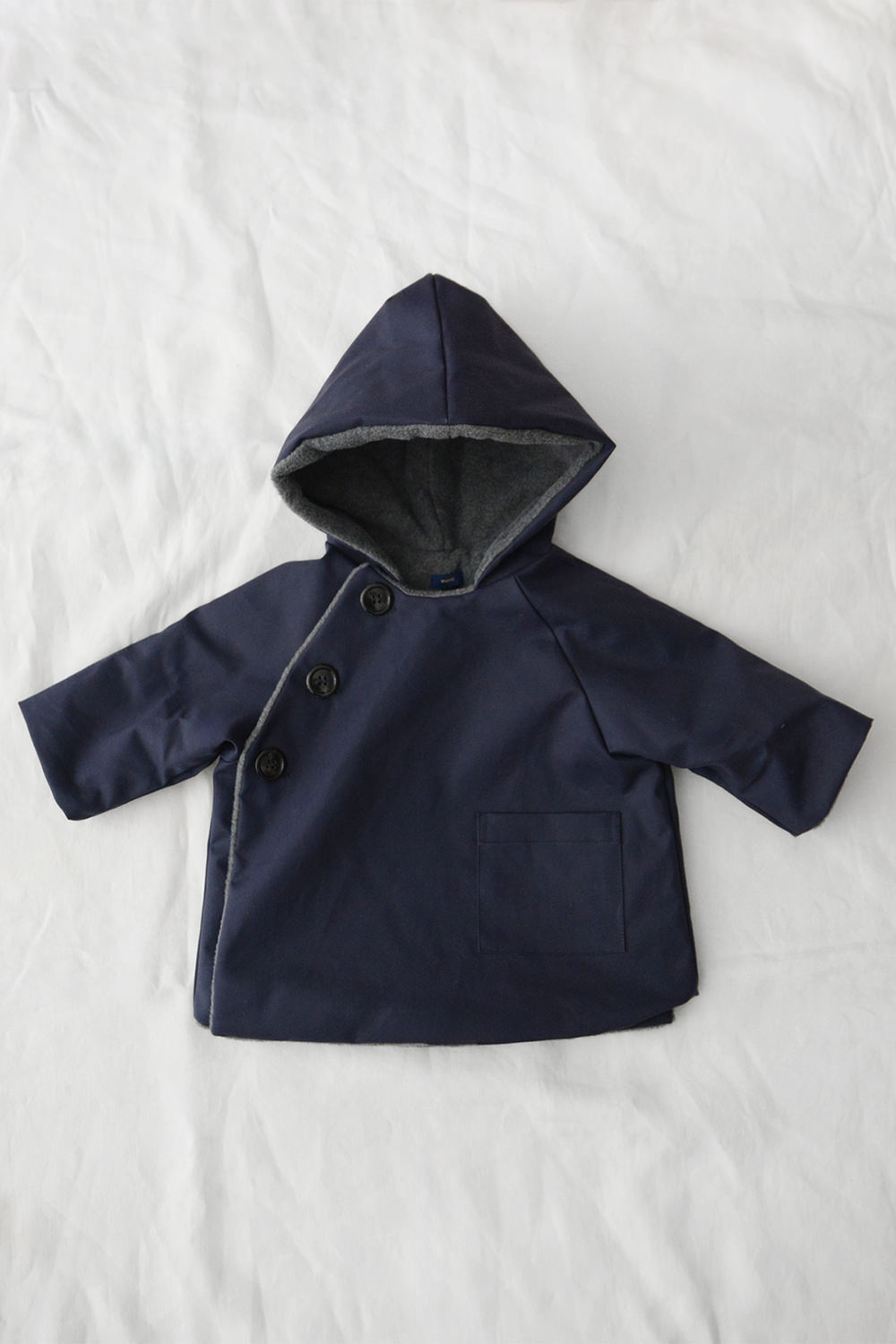マキエmakie コート ネイビー 6y Gender Neutral Baby Coat, Baby