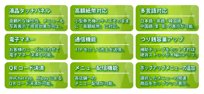 券売機 Operal VMT-600 Series | 【マミヤ・オーピー株式会社】