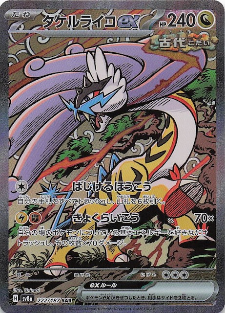 PSA10 トドロクツキex タケルライコex SAR テラスタルフェスex