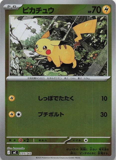 スタートデッキ100 バトルコレクション SAR ピカチュウex 764/742