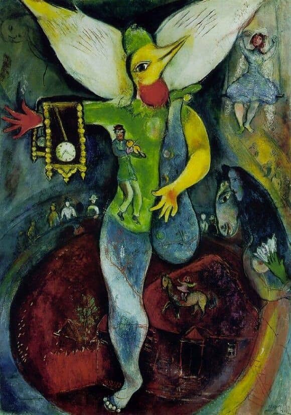 The Juggler, 1943 by Marc Chagall