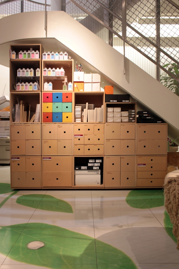 木製階段状収納ボックス 楽天市場】階段 ラック（本棚・ラック・カラー