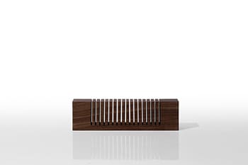 レタースタンド ショート ブラウン M-LS-02｜Desktop Organizer