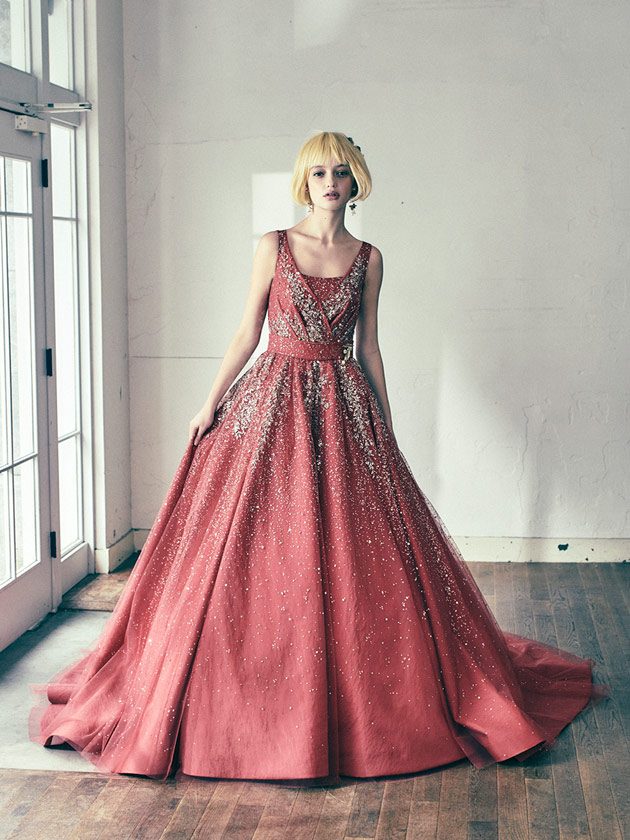 ANT0342 red | ウエディングドレス『マリアローザ（MARIAROSA）』