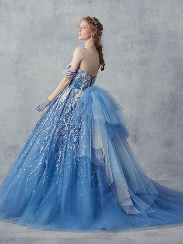 ANT0225 blue | ウエディングドレス『マリアローザ（MARIAROSA）』