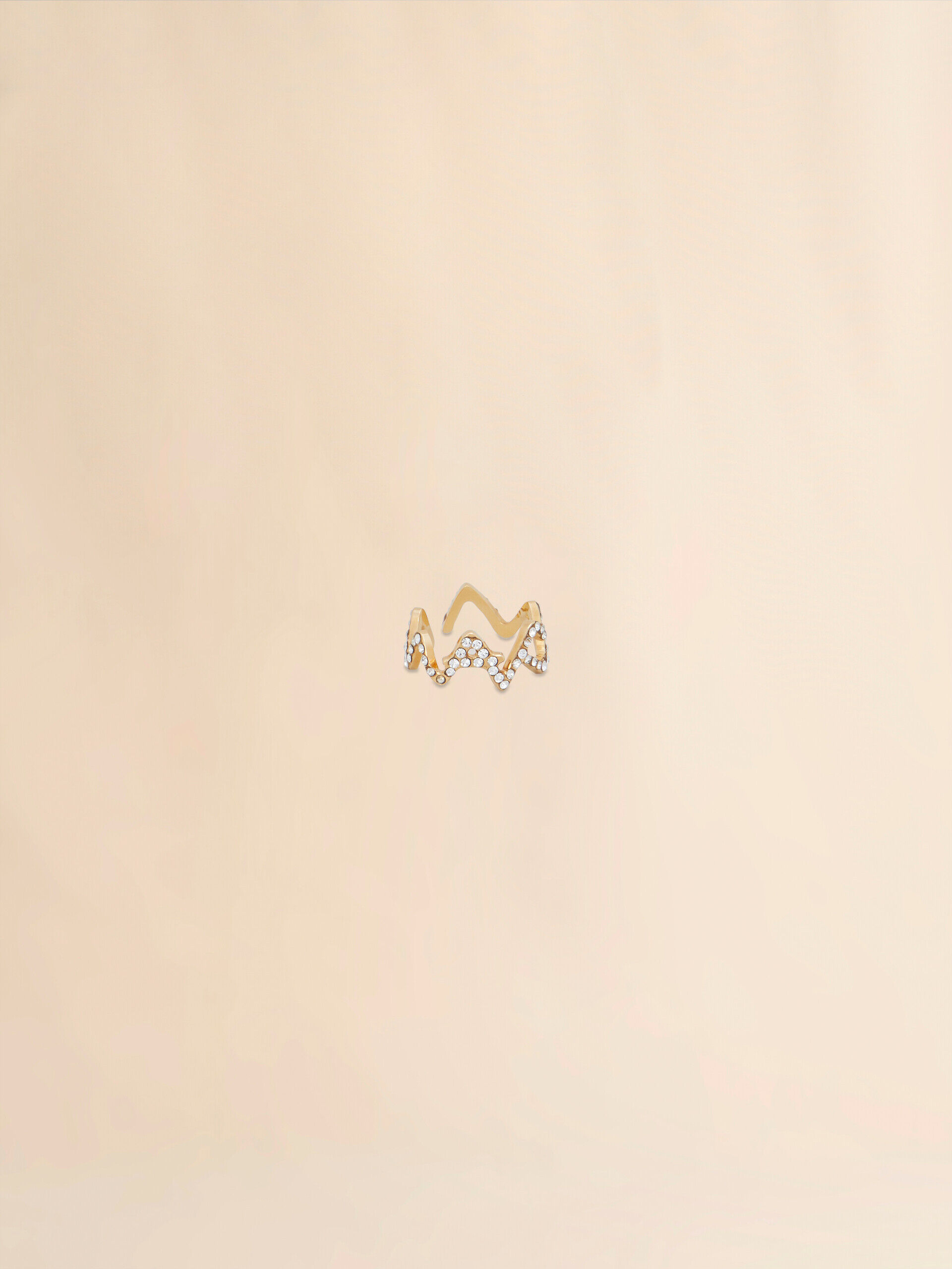 ゴールドトーン安全ピンブローチ | Marni MARNI マルニ ロゴ ブローチ