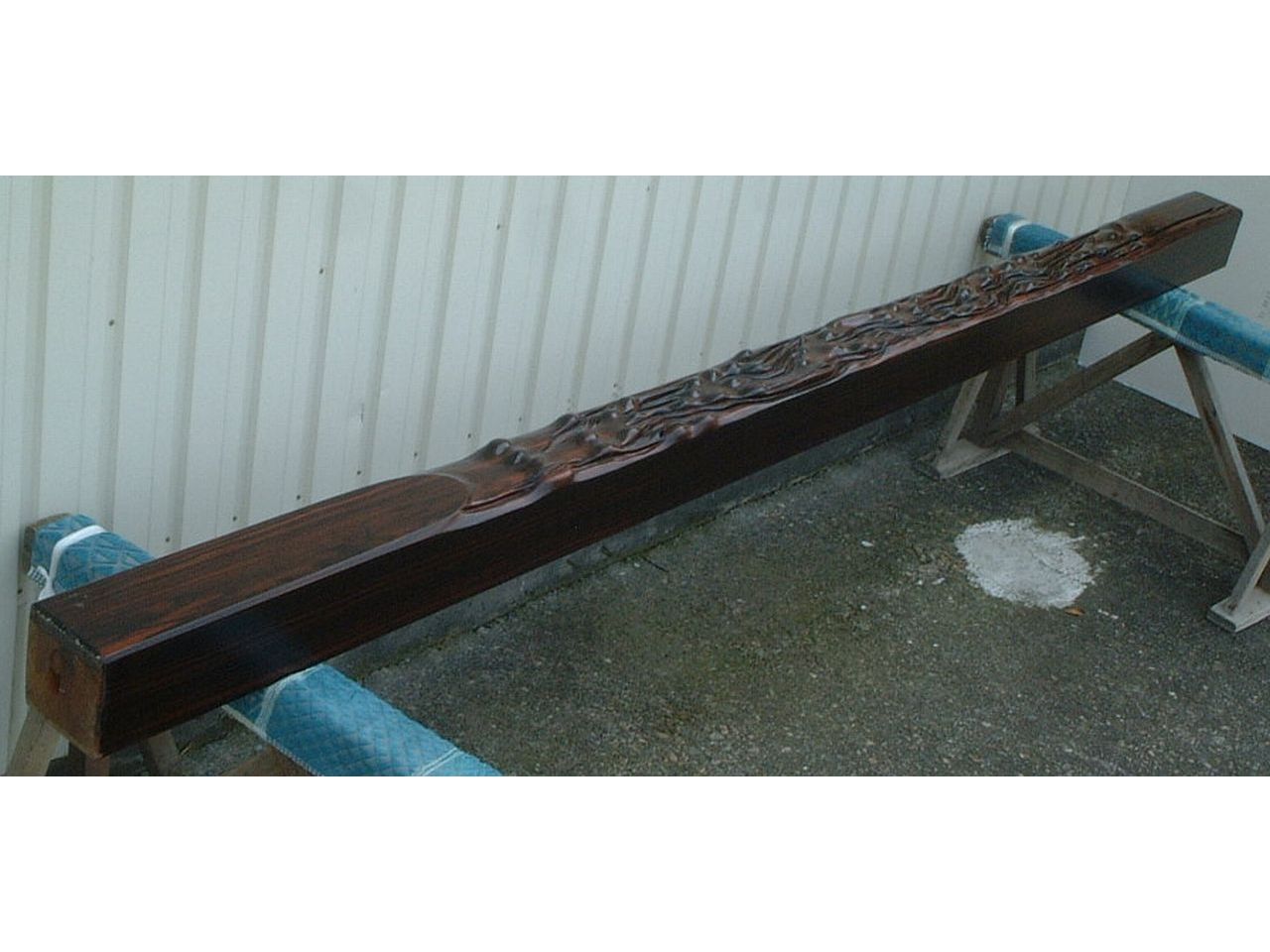 床柱 黒檀 貼り 前彫 商品詳細｜住宅建材やDIY商品の販売｜まるひろも