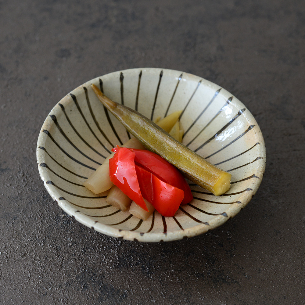 2112 其泉 桃型 花錦 鉢 2112 其泉 桃型 花錦 鉢