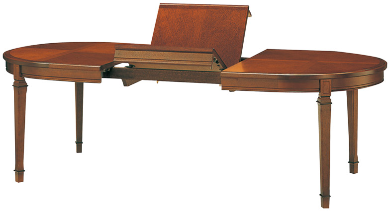 アンティーク調 マルニ木工 地中海ダイニングテーブル（伸長式） 商品