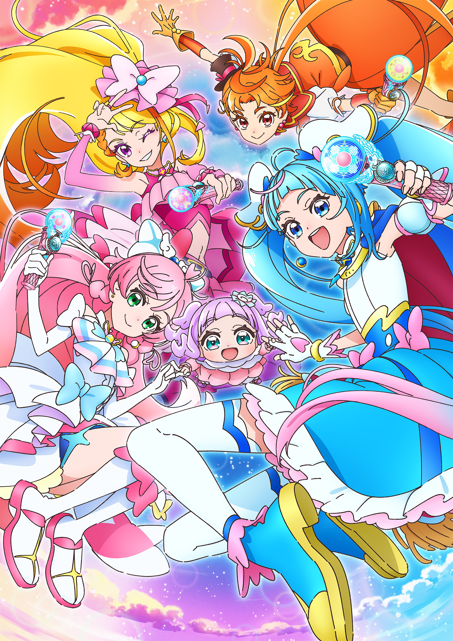 ひろがるスカイ！プリキュア 色紙 Blu-ray全巻購入特典