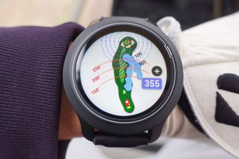 評価レビュー】ゴルフバディaim W12時計型ゴルフナビ｜コスパ最強ナビ