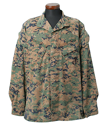 USMC(米海兵隊) 現用 MARPAT ウッドランド・カモ野戦服/上衣/実物・良の上