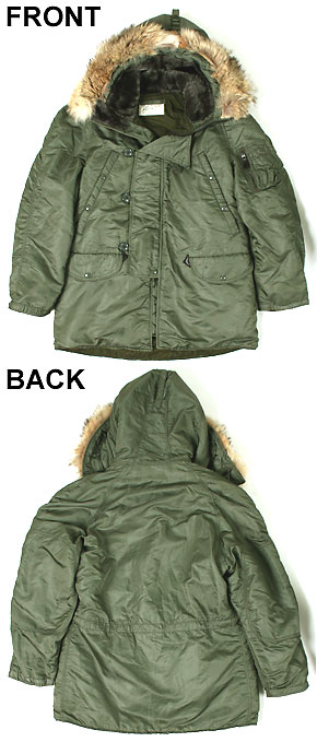 米軍 N-3B USAF 1511 MIL-J-6279G フライトジャケット 米軍 N-3B USAF